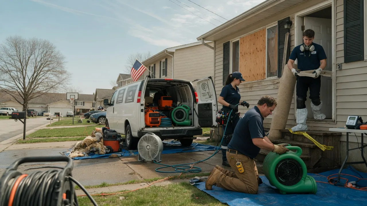 Water Damage Restoration in Russellville, AR near me